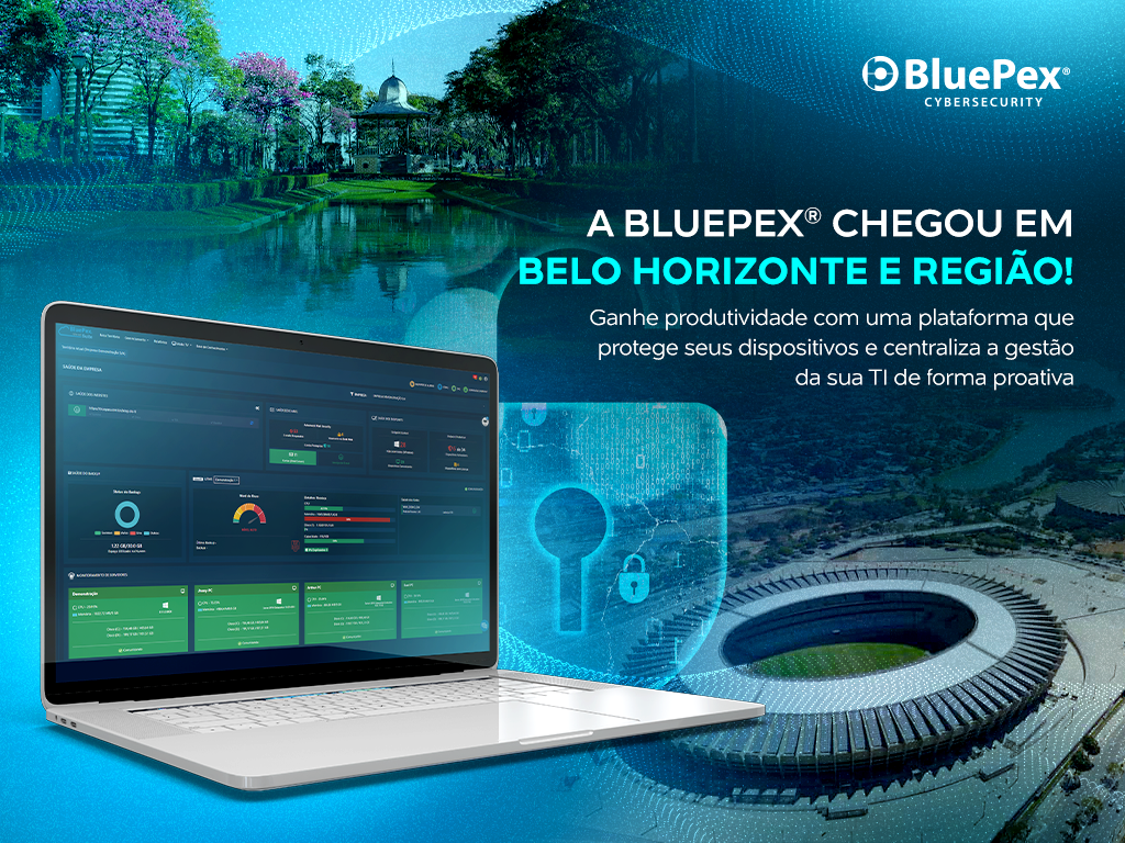 A BLUEPEX® CHEGOU EM BELO HORIZONTE E REGIÃO!